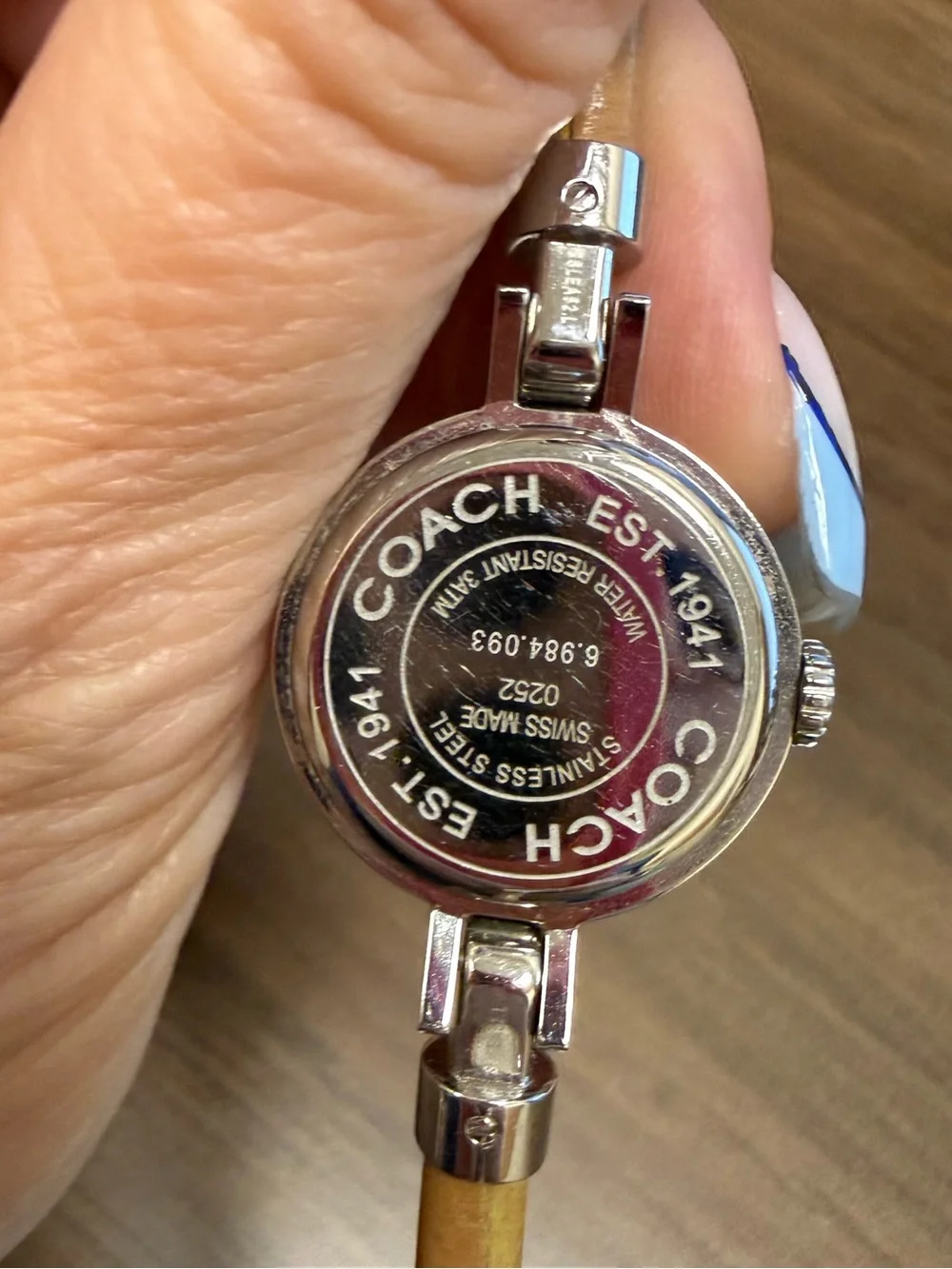 Coach Pink and Tan Watch - Picture 6 of 6